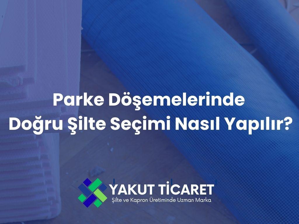 Parke Döşemelerinde Doğru Şilte Seçimi Nasıl Yapılır?